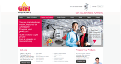 Desktop Screenshot of gifiasia.com